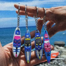 서핑패들보드 감성서핑보드 전동서핑보드 MOLOKAI 패들 보드 SUP 기념품 열쇠 고리 작은 날치 블라인드 박스 서핑 패션 펜던트 국가 조수, [01] HeroAIR 140x24 같은 디자인