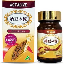 서플리먼트 ASTALIVE 낫토의 근원 너트 키나아제 60 알갱이 (무취 타입) (1) B01LXWDZBX, 1, One Color