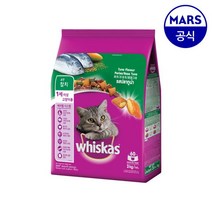 위스카스 포켓 건사료 참치 3kg고양이사료