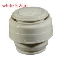 플라스크 휴대용 술병 5.2cm 4.5cm 보온병 커버 총알 커버 진공 뚜껑 보온병 액세서리 머그 콘센트 야외 여행 컵 drinkware, 5.2 화이트, 1개
