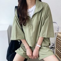 [랜덤플레이] 캐주얼 투피스 트레이닝 셋업