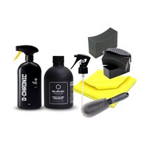 블루믹스 딥글로스 드레싱 타이어 광택제 300ml 왁스 코팅제 트림 코팅 드레싱제 + 트리거 스펀지, A-2 딥글로스 드레싱 300 세트