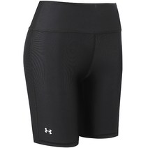 언더아머 반바지 여성 UA HG 아머 딱붙는 레깅스 바이크 쇼츠