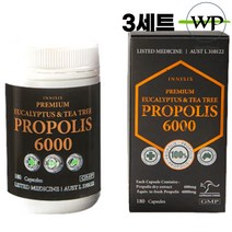 호주면세점 시니케어 이니시스 유칼립투스 티트리 프로폴리스 6000mg 180정 3세트 18개월분