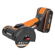 웍스 3인치 충전그라인더 WX801 (20V/2.0AH) 절단 샌딩
