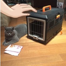 아이리스 접이식 사각켄넬 강아지 고양이 반려견 반려묘 차박 여행 항공 폴딩 켄넬 이동장, FC550(홀로그램)