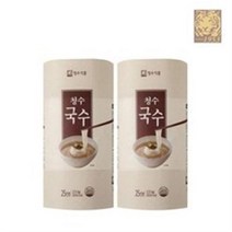 청수식품 청수 두루마리국수 소면 2.5KG 2개, 2세트