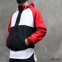 콘피아르 배색윈드러너 바람막이