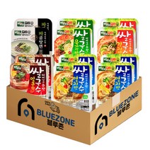 백제 쌀국수 5종 12개입 (멸치맛4 + 파곰탕면2 + 육개장2 + 김치맛2 + 얼큰한맛2), 1세트