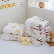 포몽드 사계절 신생아 코튼블랭킷 아기 유모차 담요, 제품:시니얼블랭킷 대형 / 선택:04비앙꼬