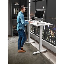 높이조절책상 모션데스크 스탠드 전동책상 데스크, 호두색(USB포함)