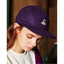 [20FW 헤지스 남성]퍼플 포인터로고 울혼방 볼캡PPHE0F202U2