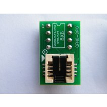 DFN8 WSON8 MLF8 MLP8 QFN8 to DIP8 어댑터 6*5mm 6*8 IC 칩 소켓 CH341A TL866ii 플러스 RT809H/F T48 T56 EZP 프로그래, [03] 6X8