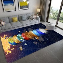카페트 우주 룸 침실 홈 패션 바닥 매트 영역 러그 모피