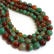 선우몰 공작마노 원석재료 DIY제작 팔찌만들기 천연원석 악세사리 비즈공예, 12mm