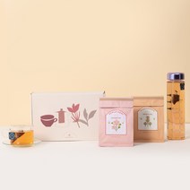 라파티 임신축하선물 초기 임산부 임신 선물 티백2+텀블러+쇼핑백, 1세트
