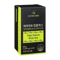 뉴트리코어 비타민B 컴플렉스 1000mg 60정 x4개 총240정 / stm