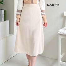 카라 KARRA 베이직에이라인하프밴딩스커트 KB3SSK012Q