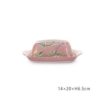 샐러드 파스타 빙수 믹싱볼 MY홈 네덜란드 핍스튜디오 핑크 팜 아일랜드 식기 시리즈 식기/과일접시 그릇, 09 51018094 버터박스