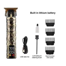 수염 트리머 면도 코털 2022 핫 전문 남성 헤어 커팅 머신 클리퍼 충전식 면도기, [14] A-14