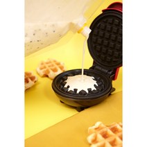 간편한 와플반죽 겉바속촉 아메리칸 와플 검은깨, 바로 구어먹는 와플반죽 1kg, 1kg, 1개