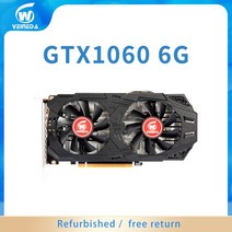 그래픽카드 nvidia 게임용 veineda gtx 1060 6gb 192bit gddr5 gtx 1050 ti 750 960보다 강한 리퍼브 자동차, 없음
