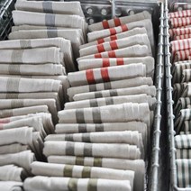 덜튼 키친크로스 직사각형 7color 주방 패브릭, 올리브/레드