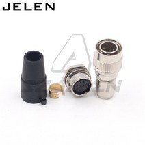Hirose 커넥터 플러그 및 소켓 10 핀 HR10A-10P-10P/HR10A-10R-10S, 02 HR10A-10R-10S socket