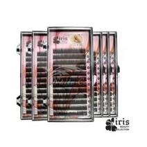 실크 속눈썹 속눈썹연장 가벼운 자연스런 가모 t자 눈썹칼 T자형 반달눈썹정리세트, C컬/0.1T/13mm