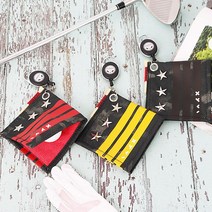 [기타] COLORHOLIC X시리즈 스터드 릴클리너 골프타올, 색상:블랙