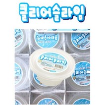 미정아트 1000 클리어 슬라임 (낱개 한박스) kc인증 완료!, 한박스