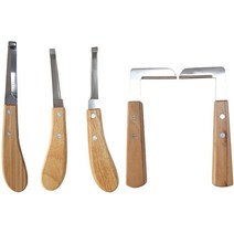 WZCXYX 소 말발굽 수리칼 L형 좌우발굽 수리도구 소 양 당나귀 말 양날발굽 수리칼 마술용품