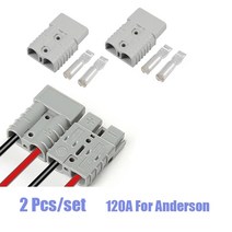 앤더슨 플러그 지게차 충전 플러그 커넥터 전기 충전 커넥터에 대 한 2 pcs 120a 600 v, 2Pcs