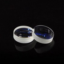다양한 크기의 이중 무채색 광학 유리 렌즈 반사 방지 코팅 DIY 천체 망원경 가이드 스코프 렌즈, d62 f216
