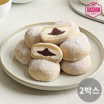 [다신샵] 저당 현미찹쌀떡 크림치즈 팥, 2박스(12개입)