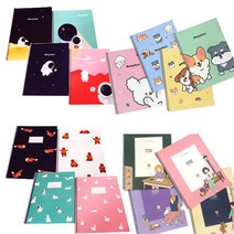 1000 핑크풋 원링노트 노트 멍뭉이 매일 우주인 헤이/, 1권, 매일공책