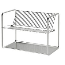 이케아 ORDNING 오르드닝 식기 건조대 스테인리스 50x27x36 cm 001.795.35, 단품