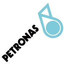 petronas 페트로나스 튜닝 데칼 스티커, 소, 블랙