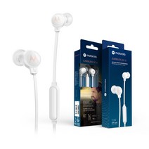 모토로라 EARBUDS 3C-S C타입 유선 이어폰, 화이트