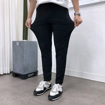애드매이브 빅사이즈 남녀공용 왕스판 냉장고바지 아이스 밴딩 팬츠 바지 4컬러