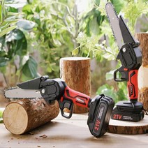 TV홈쇼핑 정품 홈박스 무선 강철 전기톱 체인톱날 안전고글, 홈박스 전기톱 본품+배터리2개, 1개