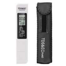 수분측정기 농도측정기 전문 3 in 1 ph 테스터 water ph meter tds ec temperature meter digital lcd water testing 순도, 흰색 원본