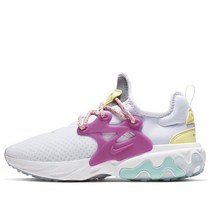 [해외]우먼 나이키 React Presto White Hyper Violet CD9015101