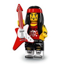 레고 71019-17 미니피규어 닌자 징소리와 기타의 록가수 Gong & Guitar Rocker