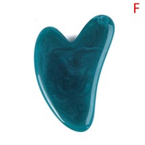 아름다운 마사지 밀랍 과샤 스크래핑 마사지 스크레이퍼 얼굴 마사지 침술 Gua Sha 눈 얼굴 보드 스파 마사지 도구, 06 Beeswax