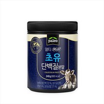 팔레오 멀티 초유 프로틴 단백질 분말 240g (보틀+스푼증정), 단품, 단품
