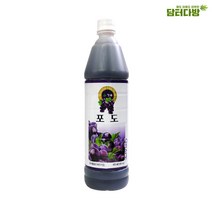 청솔 포도 원액 835ml, 1개