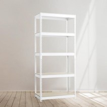 스피드랙 무볼트 조립식 앵글 철제 선반 5단 1200 x 900 x 1950, 블랙, 9mm 양면코팅 보드, 색상