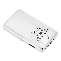 가정용화목난로스테인레스 스틸 재사용 가능한 포켓 히터 1 개 리필 핸드 워머 야외 낚시 캠핑 등유 파우, 한개옵션0