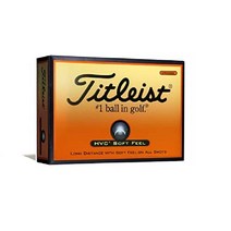 타이트리스트 골프공 HVC SOFT FEEL 2피스 12개들이 오렌지 T7251S-J, 골프공 단품